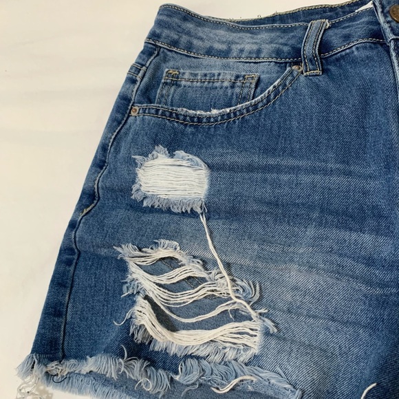 YMI Dream High Rise Shorts - Picture 5 of 6